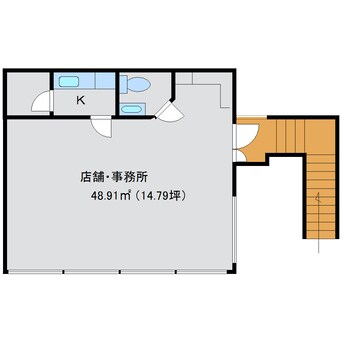 間取図 東海道本線/清水駅 徒歩4分 2階 築40年