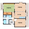 東海道本線/清水駅 徒歩3分 1階 築29年 3DKの間取り