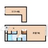 東海道本線/清水駅 バス:18分:停歩12分 1階 築25年 1Rの間取り