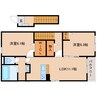 静岡鉄道静岡清水線/新清水駅 バス:26分:停歩7分 2階 1年未満 2LDKの間取り