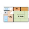 東海道本線/清水駅 バス:9分:停歩5分 2階 築52年 1Kの間取り