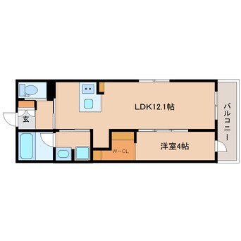 間取図 東海道本線/清水駅 徒歩12分 3階 建築中