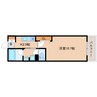 東海道本線/清水駅 徒歩12分 3階 1年未満 1Kの間取り