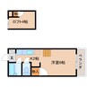 静岡鉄道静岡清水線/狐ケ崎駅 バス:16分:停歩2分 2階 築36年 1Kの間取り