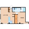 東海道本線/清水駅 徒歩6分 2階 築59年 1LDKの間取り