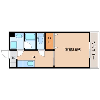 間取図 東海道本線/清水駅 バス17分宮加三下車:停歩2分 1階 築20年