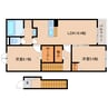 静岡鉄道静岡清水線/桜橋駅 徒歩31分 2階 建築中 2LDKの間取り