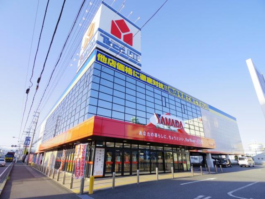 ヤマダデンキテックランド清水店(電気量販店/ホームセンター)まで1100m 静岡鉄道静岡清水線/桜橋駅 徒歩27分 1階 築32年