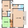 大和路線・関西本線/奈良駅 バス:15分:停歩2分 2階 築24年 2LDKの間取り