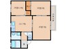 近鉄難波線・奈良線/近鉄奈良駅 バス:15分:停歩3分 2階 築27年 3DKの間取り