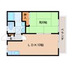 大和路線・関西本線/奈良駅 バス:13分:停歩5分 1階 築36年 1LDKの間取り
