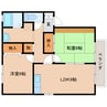 近鉄難波線・奈良線/新大宮駅 徒歩11分 2階 築25年 2LDKの間取り