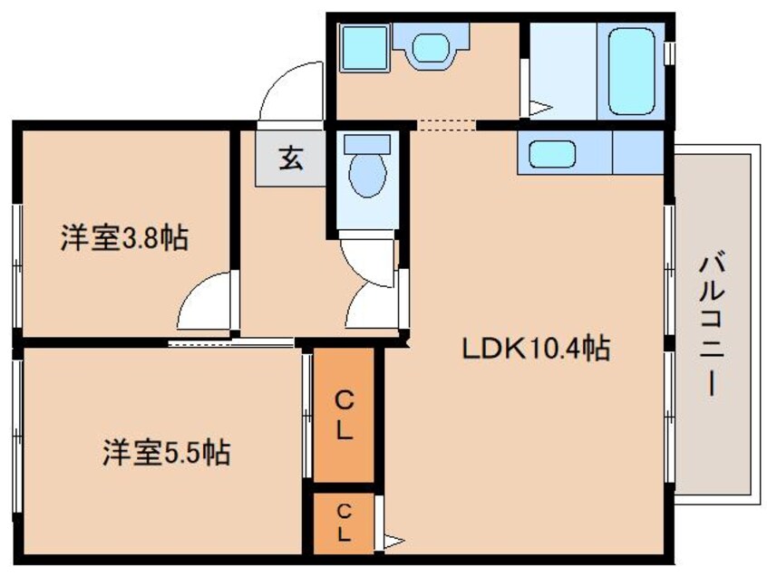 間取図 大和路線・関西本線/奈良駅 徒歩15分 1階 築30年
