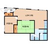桜井線<万葉まほろば線>/京終駅 徒歩8分 1階 築37年 2LDKの間取り
