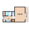 近鉄難波線・奈良線/新大宮駅 徒歩7分 3階 築33年 1Kの間取り