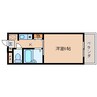 近鉄難波線・奈良線/新大宮駅 徒歩8分 4階 築27年 1Kの間取り