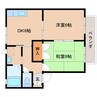 近鉄難波線・奈良線/新大宮駅 徒歩4分 2階 築27年 2DKの間取り