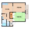 近鉄難波線・奈良線/新大宮駅 徒歩4分 1階 築25年 2DKの間取り