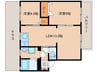 大和路線・関西本線/奈良駅 バス:5分:停歩10分 1階 築29年 2LDKの間取り