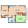 近鉄難波線・奈良線/近鉄奈良駅 バス:14分:停歩5分 2階 築34年 2LDKの間取り