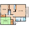 大和路線・関西本線/平城山駅 徒歩9分 1階 築23年 2LDKの間取り