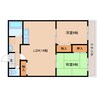 大和路線・関西本線/奈良駅 バス:15分:停歩2分 2階 築26年 2LDKの間取り