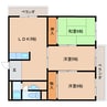 大和路線・関西本線/奈良駅 徒歩4分 4階 築41年 3LDKの間取り