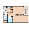 近鉄難波線・奈良線/近鉄奈良駅 徒歩14分 3階 築30年 1Kの間取り