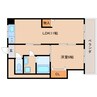 近鉄難波線・奈良線/新大宮駅 徒歩12分 1階 築37年 1LDKの間取り