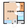 近鉄難波線・奈良線/近鉄奈良駅 徒歩12分 2階 築31年 1Rの間取り