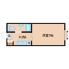 近鉄難波線・奈良線/新大宮駅 徒歩4分 2階 築40年 1Kの間取り