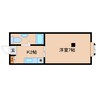 近鉄難波線・奈良線/新大宮駅 徒歩4分 2階 築40年 1Kの間取り