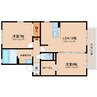 近鉄難波線・奈良線/近鉄奈良駅 バス:15分:停歩12分 2階 築21年 2LDK+Sの間取り