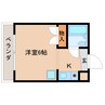 大和路線・関西本線/奈良駅 バス:10分:停歩2分 3階 築31年 1Kの間取り