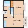 近鉄難波線・奈良線/近鉄奈良駅 バス:10分:停歩1分 2階 築34年 1LDKの間取り