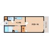 近鉄難波線・奈良線/近鉄奈良駅 徒歩6分 1階 築20年 1Kの間取り