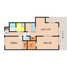 近鉄難波線・奈良線/新大宮駅 徒歩8分 2階 築19年 2LDKの間取り