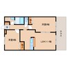 大和路線・関西本線/奈良駅 バス:9分:停歩5分 1階 築20年 2LDKの間取り