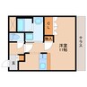 大和路線・関西本線/木津駅 徒歩15分 1階 築19年 1Rの間取り