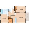 近鉄難波線・奈良線/新大宮駅 徒歩14分 2階 築18年 2LDKの間取り