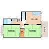 近鉄難波線・奈良線/近鉄奈良駅 バス:6分:停歩5分 1階 築34年 2DKの間取り