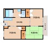 大和路線・関西本線/奈良駅 バス:10分:停歩3分 2階 築32年 3DKの間取り