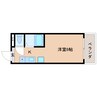 近鉄難波線・奈良線/新大宮駅 徒歩10分 4階 築31年 1Kの間取り