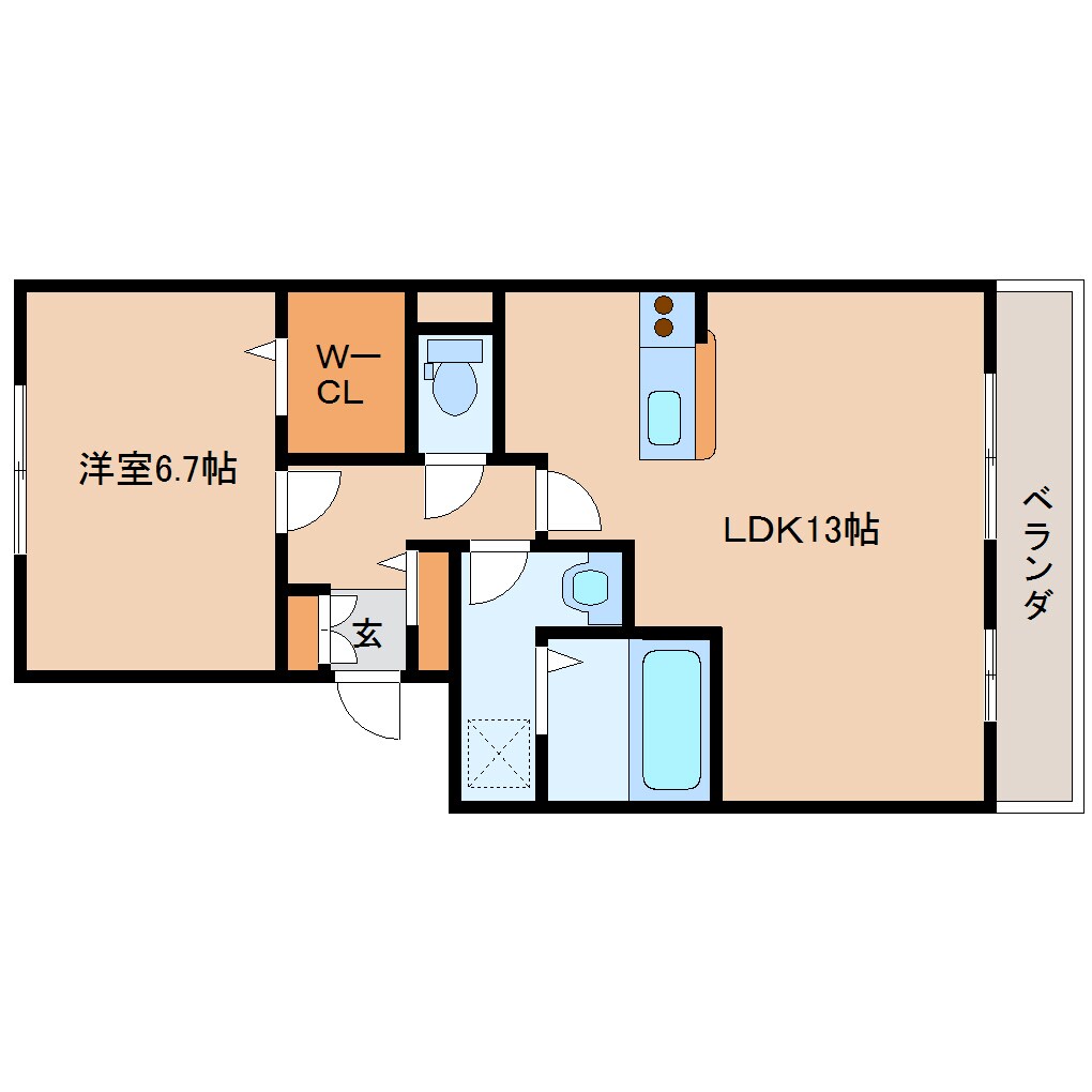 間取り図 近鉄難波線・奈良線/近鉄奈良駅 バス10分木津南ソレイユ下車:停歩7分 3階 築18年