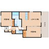 大和路線・関西本線/奈良駅 バス:9分:停歩8分 1階 築18年 2LDKの間取り