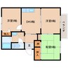 近鉄難波線・奈良線/近鉄奈良駅 バス:15分:停歩8分 2階 築27年 3DKの間取り