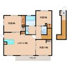 近鉄難波線・奈良線/近鉄奈良駅 バス:13分:停歩3分 2階 築17年 3LDKの間取り