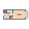 近鉄難波線・奈良線/新大宮駅 徒歩5分 5階 築36年 1Rの間取り