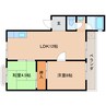 近鉄難波線・奈良線/新大宮駅 徒歩9分 4階 築51年 2LDKの間取り