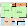 近鉄難波線・奈良線/新大宮駅 徒歩10分 1階 築51年 2Kの間取り